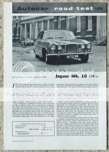 Jaguar 781cc car road - mk, 10