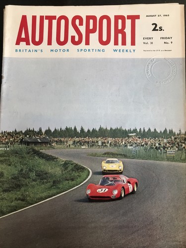 Autosport magazine august - 27,