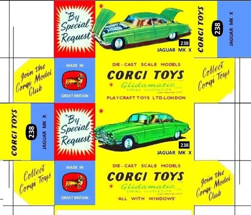 Corgi jaguar no - no, 238