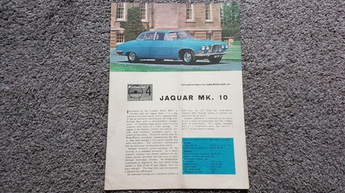 Jaguar mk10 autocar - jaguar, report