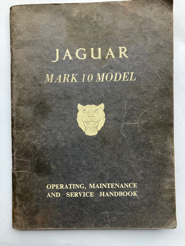 Jaguar mk10 420g - mk10, manual
