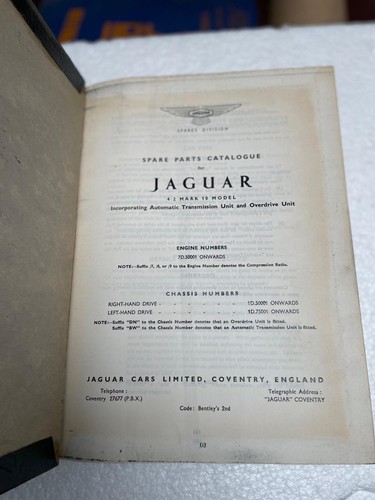 Original 1965 jaguar - original, 4.2