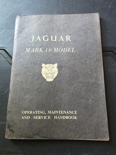 Jaguar mk10 operating