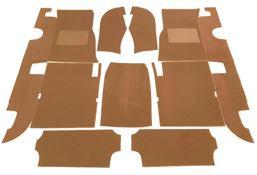 Tan carpet kit set for - , jaguar
