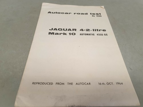 1964 jaguar ten original - 1964, 10