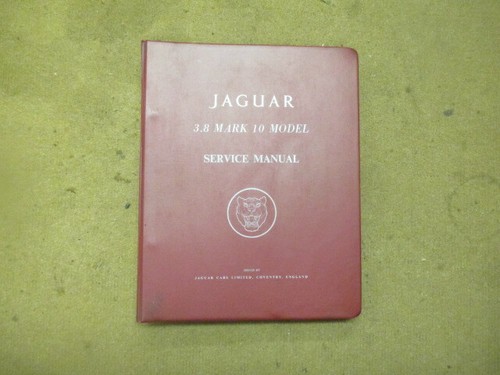 Jaguar workshop manual - mk, 10